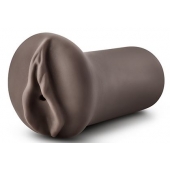 Коричневый мастубратор-вагина Nicole s Kitty - Blush Novelties - в Липецке купить с доставкой