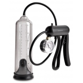 Вакуумная мужская помпа с датчиком давления Pro-Gauge Power Pump - Pipedream - в Липецке купить с доставкой