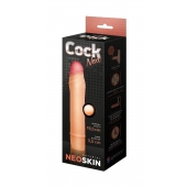 Телесная насадка-удлинитель из неоскин - 19,5 см. - LOVETOY (А-Полимер) - в Липецке купить с доставкой