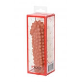 Телесная насадка на фаллос с бугорками KOKOS Extreme Sleeve 10 - 15,8 см. - KOKOS - в Липецке купить с доставкой