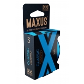 Классические презервативы в железном кейсе MAXUS Classic - 3 шт. - Maxus - купить с доставкой в Липецке