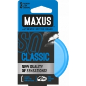 Классические презервативы в железном кейсе MAXUS Classic - 3 шт. - Maxus - купить с доставкой в Липецке