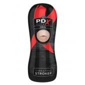 Мастурбатор-ротик Vibrating Oral Stroker - Pipedream - в Липецке купить с доставкой