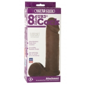 Насадка-реалистик Vac-U-Lock 8  ULTRASKYN Cock - 20,6 см. - Doc Johnson - купить с доставкой в Липецке