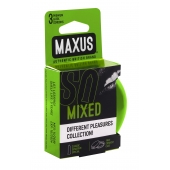 Презервативы в железном кейсе MAXUS Mixed - 3 шт. - Maxus - купить с доставкой в Липецке