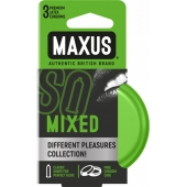 Презервативы в железном кейсе MAXUS Mixed - 3 шт. - Maxus - купить с доставкой в Липецке