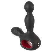 Черный вибромассажер простаты с нагревом и ротацией Prostate Plug - 14,5 см. - Orion - в Липецке купить с доставкой