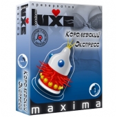 Презерватив LUXE Maxima  Королевский экспресс  - 1 шт. - Luxe - купить с доставкой в Липецке
