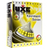 Презерватив LUXE  Exclusive  Кричащий банан  - 1 шт. - Luxe - купить с доставкой в Липецке