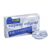 Ультратонкие презервативы Sagami Original QUICK - 6 шт. - Sagami - купить с доставкой в Липецке
