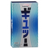 Презервативы Sagami 6 FIT V с волнообразной текстурой - 12 шт. - Sagami - купить с доставкой в Липецке