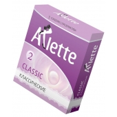 Классические презервативы Arlette Classic - 3 шт. - Arlette - купить с доставкой в Липецке