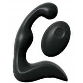 Черный вибромассажер простаты с пультом ДУ Control P-Spot Pro - Pipedream - в Липецке купить с доставкой