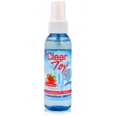 Очищающий спрей для игрушек CLEAR TOY Strawberry - 100 мл. - Биоритм - купить с доставкой в Липецке