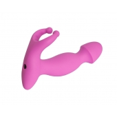 Розовый стимулятор простаты с усиками - 15 см. - 4sexdreaM - в Липецке купить с доставкой