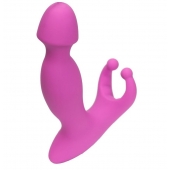 Розовый стимулятор простаты с усиками - 15 см. - 4sexdreaM - в Липецке купить с доставкой
