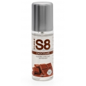Смазка на водной основе S8 Flavored Lube со вкусом шоколада - 125 мл. - Stimul8 - купить с доставкой в Липецке