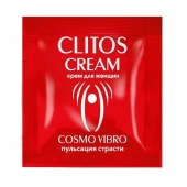 Пробник возбуждающего крема для женщин Clitos Cream - 1,5 гр. - Биоритм - купить с доставкой в Липецке