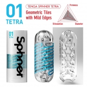 Мастурбатор SPINNER Tetra - Tenga - в Липецке купить с доставкой