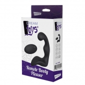Черный вибромассажер простаты REMOTE BOOTY PLEASER - Dream Toys - в Липецке купить с доставкой