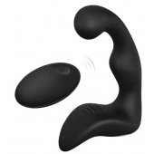 Черный вибромассажер простаты REMOTE BOOTY PLEASER - Dream Toys - в Липецке купить с доставкой