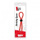 Красное эрекционное лассо с одной бусинкой-утяжкой STRETCHY THICK LASSO - Dream Toys - в Липецке купить с доставкой