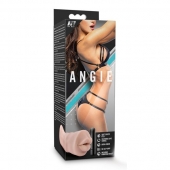 Телесный мастурбатор-ротик Angie - Blush Novelties - в Липецке купить с доставкой