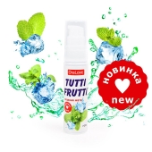 Гель-смазка Tutti-frutti со вкусом сладкой мяты - 30 гр. - Биоритм - купить с доставкой в Липецке