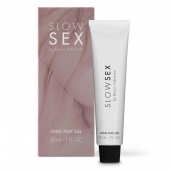 Лубрикант на водной основе Slow Sex Anal Play Gel - 30 мл. - Bijoux Indiscrets - купить с доставкой в Липецке