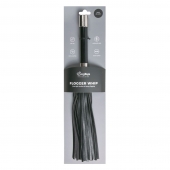 Черная плеть Easytoys Flogger With Metal Grip - 38 см. - Easy toys - купить с доставкой в Липецке