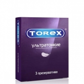 Презервативы Torex  Ультратонкие  - 3 шт. - Torex - купить с доставкой в Липецке