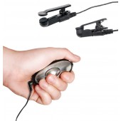 Черные электрические зажимы для сосков Shock Therapy Nipple Clamps - Pipedream - купить с доставкой в Липецке