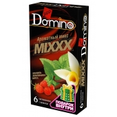 Ароматизированные презервативы DOMINO  Ароматный микс  - 6 шт. - Domino - купить с доставкой в Липецке