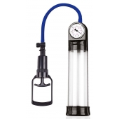 Прозрачная вакуумная помпа Sex Expert с манометром - Sex Expert - в Липецке купить с доставкой