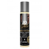 Лубрикант с ароматом шоколада JO GELATO DECADENT DOUBLE CHOCOLATE - 30 мл. - System JO - купить с доставкой в Липецке
