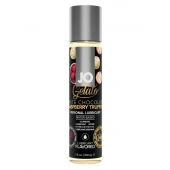 Лубрикант с ароматом трюфелей из белого шоколада и малины JO GELATO WHITE CHOCOLATE RASPBERRY TRUFFLE - 30 мл. - System JO - купить с доставкой в Липецке