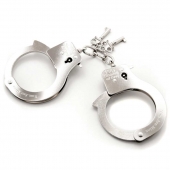Металлические наручники Metal Handcuffs - Fifty Shades of Grey - купить с доставкой в Липецке