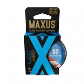 Классические презервативы в пластиковом кейсе MAXUS Classic - 3 шт. - Maxus - купить с доставкой в Липецке