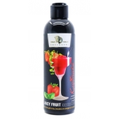 Интимный гель-смазка JUICY FRUIT с ароматом клубники - 200 мл. - БиоМед - купить с доставкой в Липецке