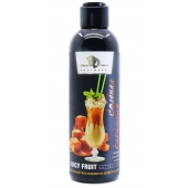 Интимный гель-смазка JUICY FRUIT с ароматом солёной карамели - 200 мл. - БиоМед - купить с доставкой в Липецке