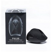 Черный инновационный мужской вибратор PULSE SOLO ESSENTIAL - Hot Octopuss - в Липецке купить с доставкой