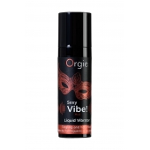 Разогревающий гель для массажа ORGIE Sexy Vibe Hot с эффектом вибрации - 15 мл. - ORGIE - купить с доставкой в Липецке
