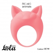 Оранжевое эрекционное кольцо Lemur Remi - Lola Games - в Липецке купить с доставкой