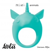 Зеленое эрекционное кольцо Unicorn Alfie - Lola Games - в Липецке купить с доставкой