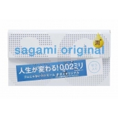 Ультратонкие презервативы Sagami Original 0.02 Extra Lub с увеличенным количеством смазки - 12 шт. - Sagami - купить с доставкой в Липецке