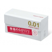 Супер тонкие презервативы Sagami Original 0.01 - 10 шт. - Sagami - купить с доставкой в Липецке