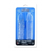 Комплект из 2 прозрачных насадок на пенис PENIS EXTENDER PACK - Dream Toys - в Липецке купить с доставкой