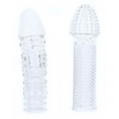 Комплект из 2 прозрачных насадок на пенис PENIS EXTENDER PACK - Dream Toys - в Липецке купить с доставкой
