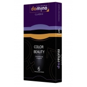Разноцветные презервативы DOMINO Colour Beauty - 6 шт. - Domino - купить с доставкой в Липецке