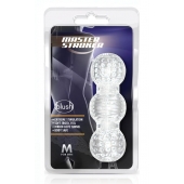 Прозрачный фигурный мастурбатор Master Stroker - Blush Novelties - в Липецке купить с доставкой